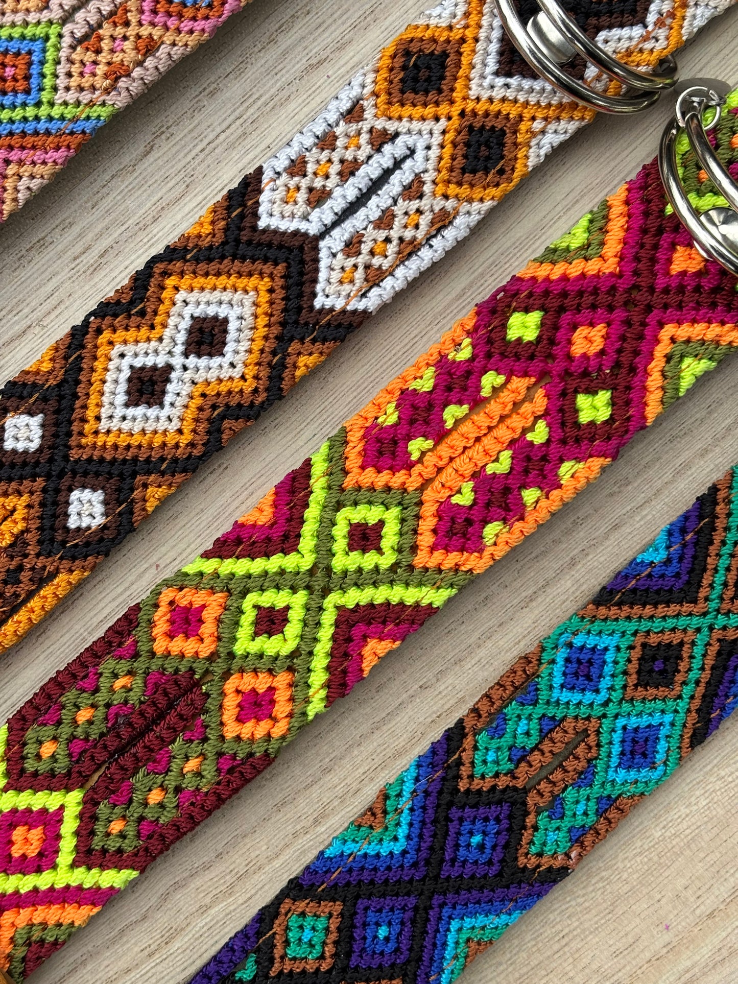 X-Large (60cm) Full Embroidered Leather Collars